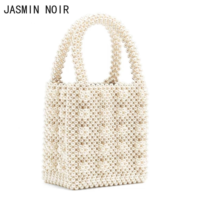 Túi xách JASMIN NOIR đính ngọ trai phong cách cổ điển sang trọng
