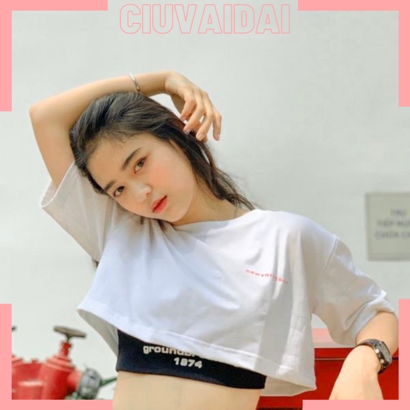 Set áo CROPTOP & BRA GROUNDBREAKING 1974 | BigBuy360 - bigbuy360.vn