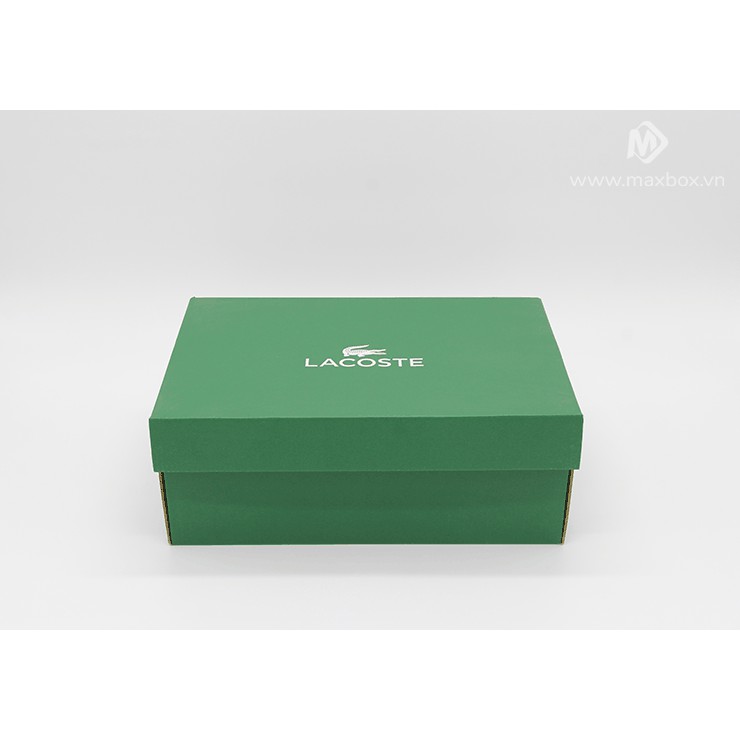 [Có bill] Hộp lacoste CHÍNH HÃNG SIZE 28X18,5X10CM MÀU XANH