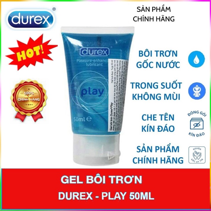Combo o2 lọ gel Durex Play 50ml tặng ngay 1 lọ gel cùng loại - Shop Anh Thư 89