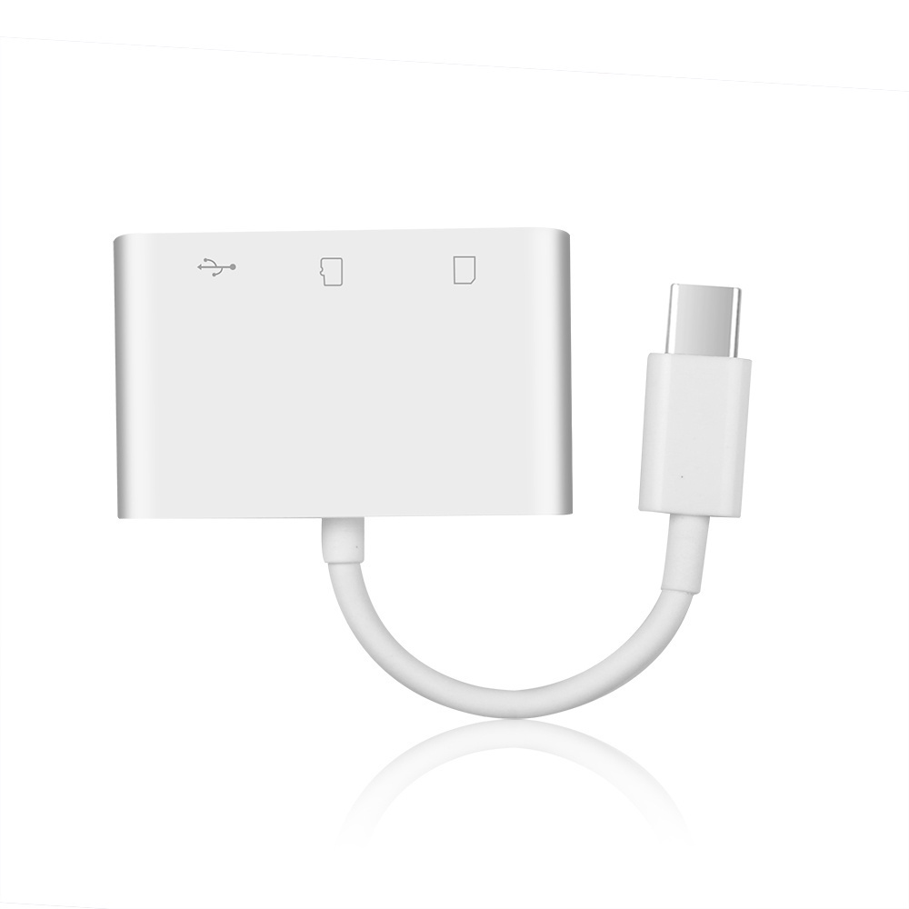 Đầu Đọc Thẻ Nhớ OTG USB Hub Micro SD / TF 3 Trong 1 Đa Năng Tiện Dụng
