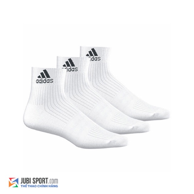 Sỉ 1 lố(12 đôi) tất adidas trắng