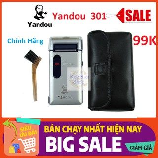 Máy Cạo Râu Chất Lượng Cao Yandou 301 Pin Sạc Chính Hãng[ Video Ảnh Thật ][ Bảo Hành 12 Tháng ]