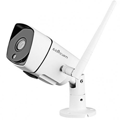 Camera ip wifi ngoài trời có đèn ánh sáng trắng Ebitcam EBO1 Độ Phân Giải 1Megapixel-hàng chính hãng