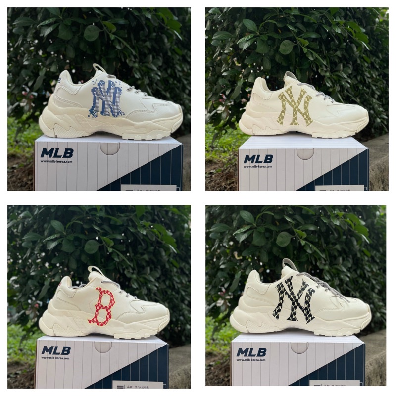 Giày MLB chunky MONO chính hãng lẻ size- Hack chiều cao 5cm