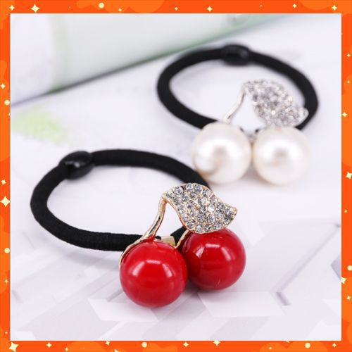 HOT -  Dây cột tóc Cherry xinh xắn 