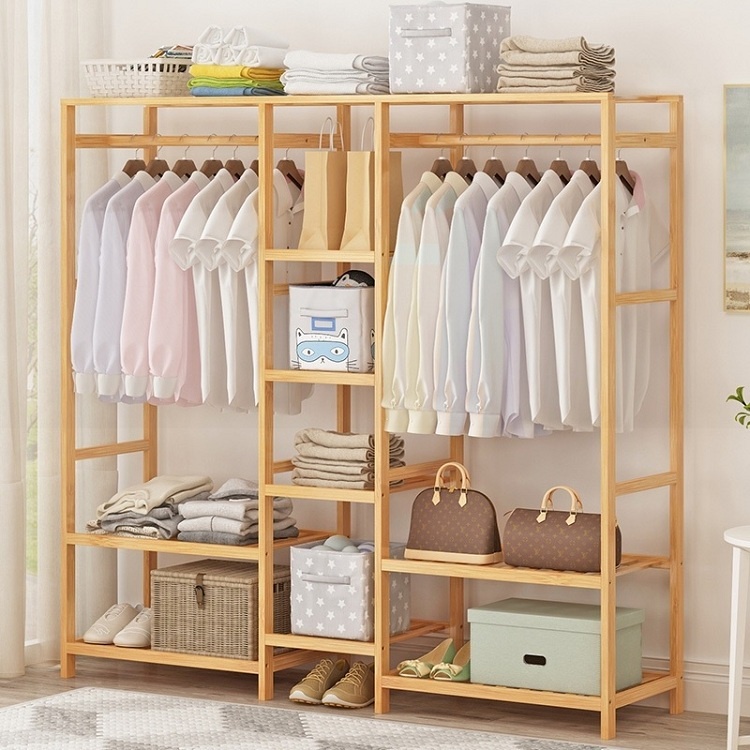 Tủ trống khung gỗ MDF ngang 149cm, 120cm - tủ treo quần ao đa năng decor nhà ở