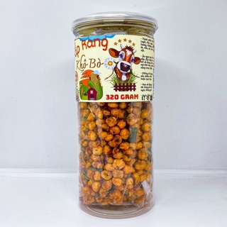 Bắp sấy khô bò lá chanh hủ 350gram