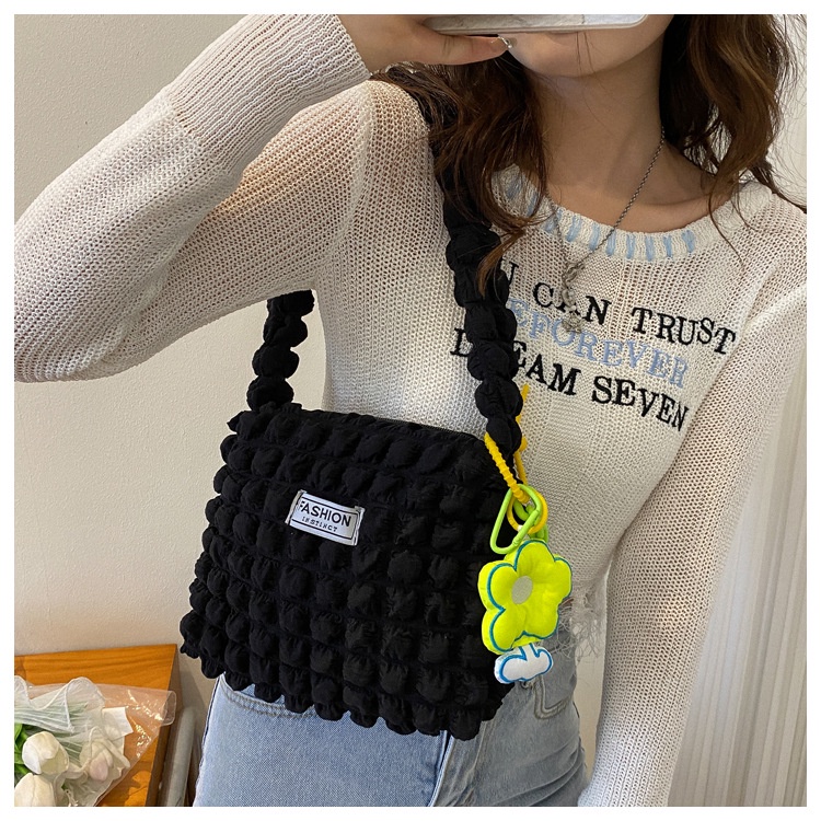 Túi Đeo JASMIN NOIR Chéo Họa Tiết Hoa Nhài Thời Trang Thanh Lịch Dành Cho Nữ