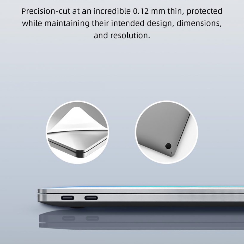 Bộ Dán Full Macbook 6in1 Innostyle Diamond Guard Chất Liệu 3M Bền Bỉ, Dán Màn Hình Từ Tính An Toàn Cho Lớp Chống Loá