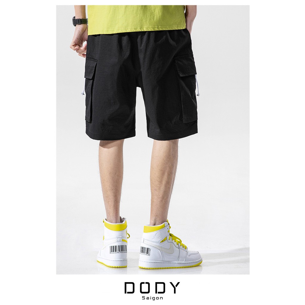 Quần Short Nam ống rộng Cao Cấp Trẻ Trung Hàn Quốc Unisex Nam Nữ [DODY Saigon / Quần Short Nam Ống Rộng] | BigBuy360 - bigbuy360.vn