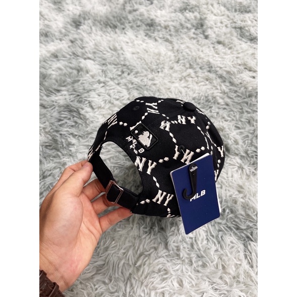 Nón tròn NY , Mũ N88, N89 MLB MONOGRAM BUCKET HAT & BALL CAP Made in Vietnam full tag