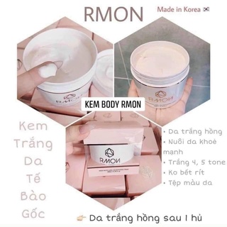Kem Body Dưỡng Trắng Da RMON làn da trắng mịn 200ml