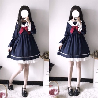 [Mẫu Mới 2022] Váy/Đầm Lolita Học Viện Hàn Quốc ✨(kèm video)