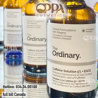 ( Bill Canada ) The Ordinary Caffeine Solution 5% + EGCG Serum Dưỡng Mắt