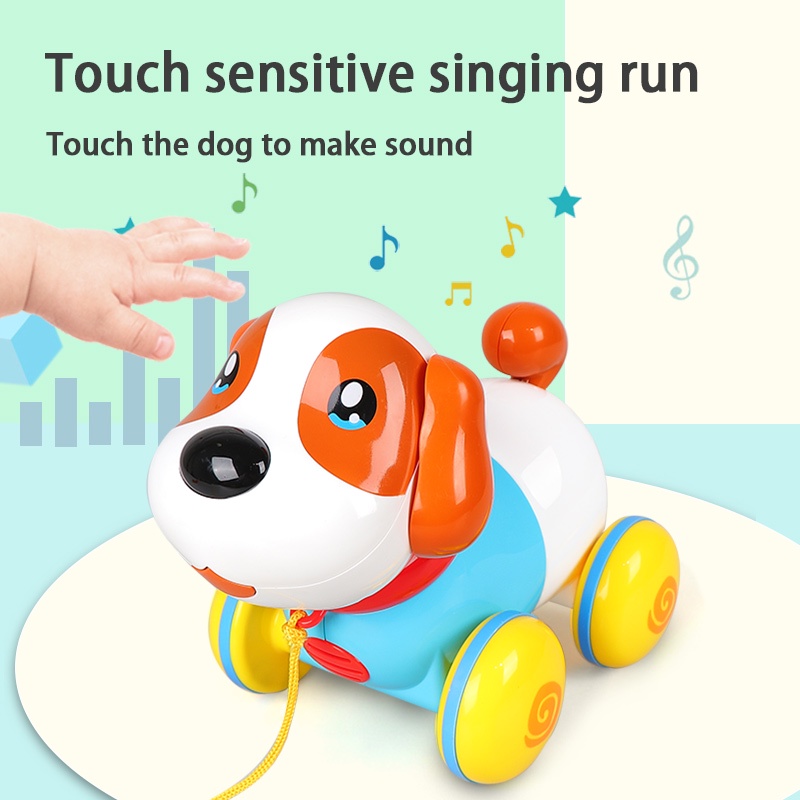 Đồ chơi chó điện tử phát nhạc cho bé 1-2 tuổi