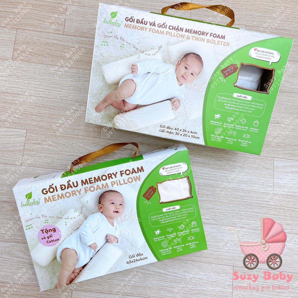 Bộ gối chặn cao cấp Lullaby cho bé