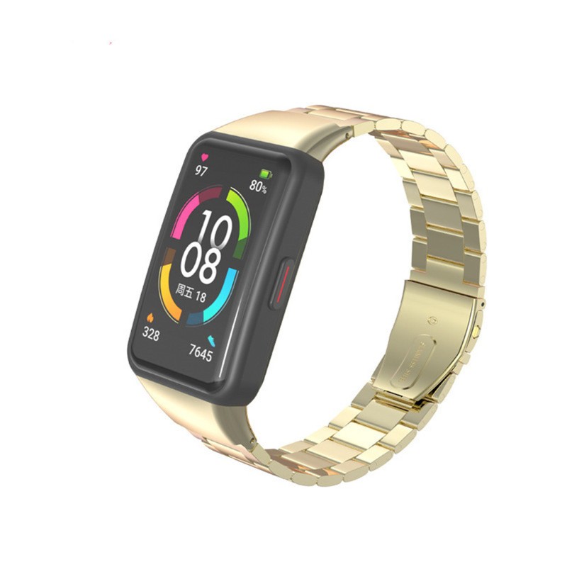 Dây Đeo Inox Cho Đồng Hồ Thông Minh Huawei Honor Band 6