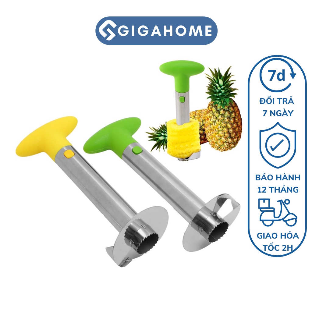 Dụng Cụ Cắt, Gọt, Lấy Lõi Thơm GIGAHOME Tiện Lợi, Nhanh Chóng 2289