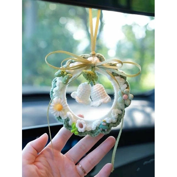 Vòng Nguyệt Quế Len 8cm