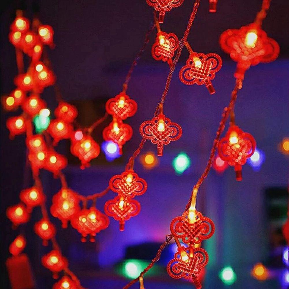 Đèn Lồng Đỏ Phong Cách Trung Hoa Truyền Thống Dùng Pin Trang Trí Tiệc Giáng Sinh