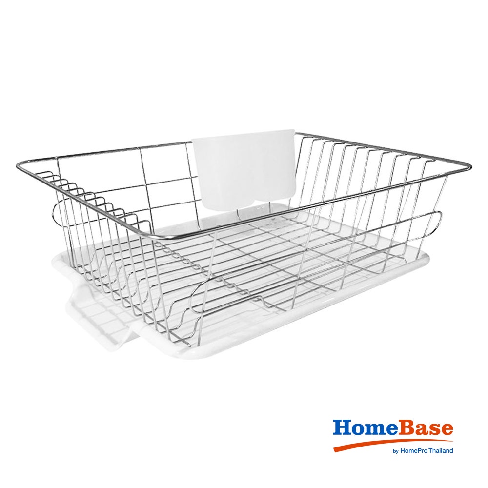 HomeBase EKONO Khay nhôm để chén dĩa SR293P3 W30.3xD39.8xH12.4cm