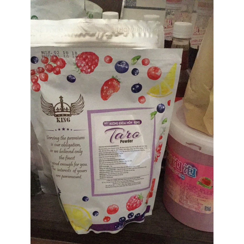 BỘT KHOAI MÔN HIỆU KING TÚI 1KG