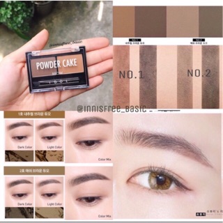 Bột tán chân mày Aritaum Idol Brow Powder Cake