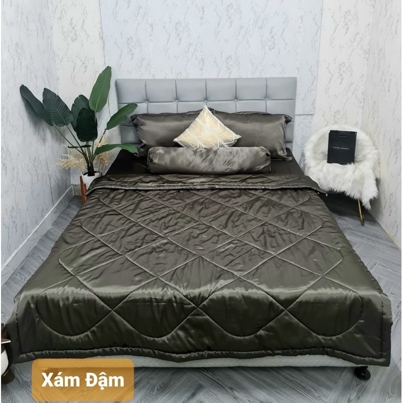 Trọn Bộ Drap Phi Lụa Cao Cấp Full 5 món | BigBuy360 - bigbuy360.vn