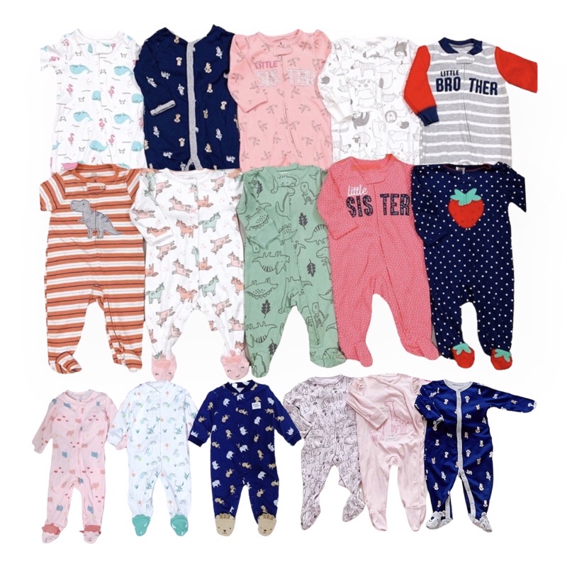 [ SET 3 BỘ ] Sleep body suit cho bé sơ sinh/3m/-6m/9m/12m/18m/24m (lỗi nhẹ) vải cotton mềm mại,[ nằm điều hòa ] -Zeeboo