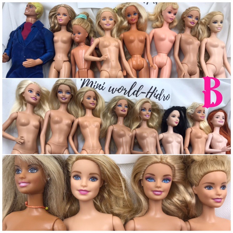 Búp bê Barbie chính hãng tồn kho lỗi B