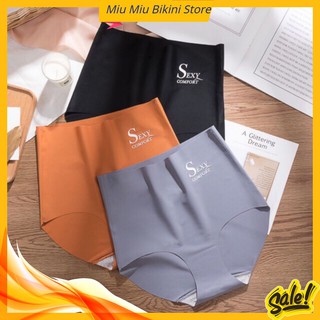 Quần Lót Nữ ♥️FREESHIP♥️  Quần Lót Su Lụa Cạp Cao Gen Bụng Tàng Hình SeXy Miu Miu Store