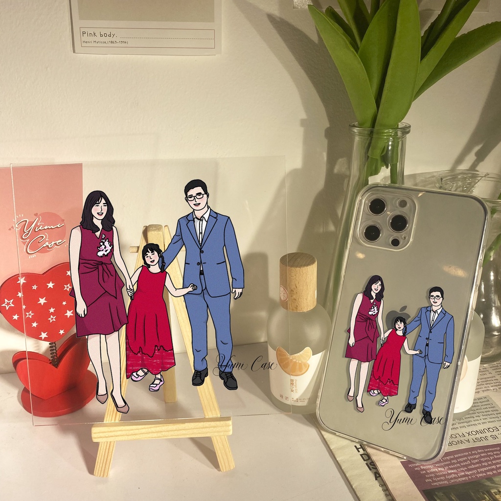 [CHAT SHOP CHỐT MẪU TRƯỚC KHI ĐẶT Ạ] Tranh in UV lên tấm mica - Qùa tặng 8/3 ý nghĩa - Tình nhân - Cặp đôi  Yumi Case
