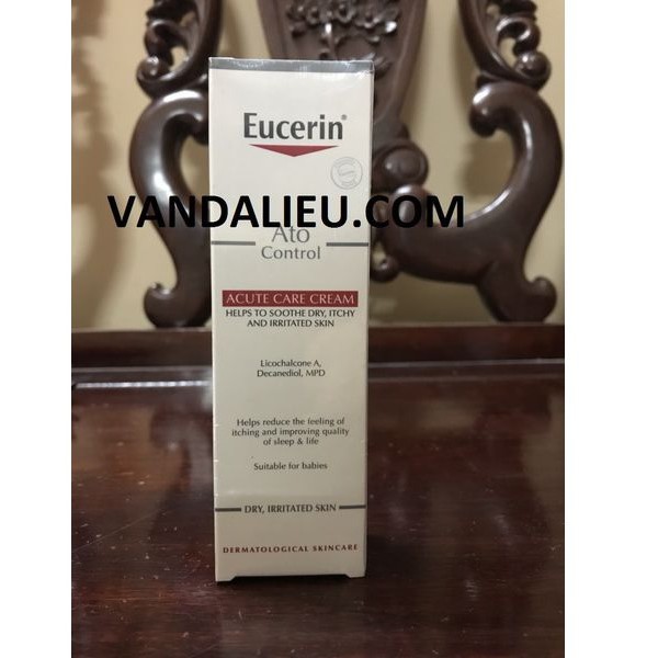 EUCERIN ATO CONTROL ACUTE CARE  CREAM 40ML KEM DƯỠNG DA GIẢM NGỨA ĐỎ DA