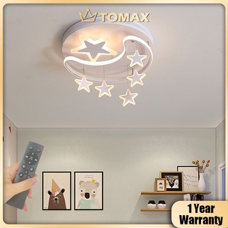 TOMAX 52CM Đèn trang trí phòng ngủ dành cho trẻ em Đèn trần Ánh sáng Sao Đèn 220V