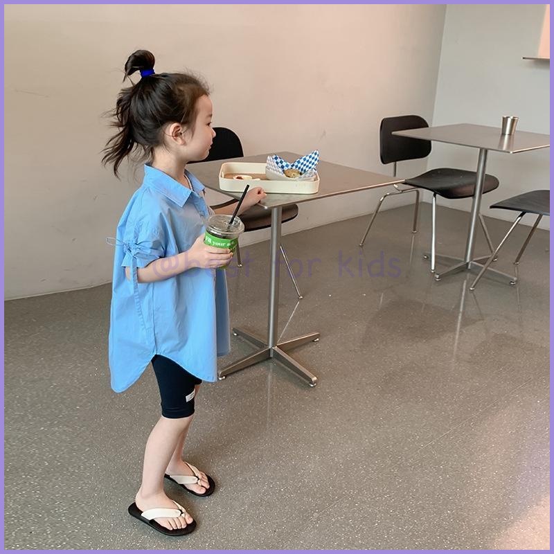 Áo Sơ Mi Mỏng Thời Trang Mùa Hè Hàn Quốc Cho Bé Gái