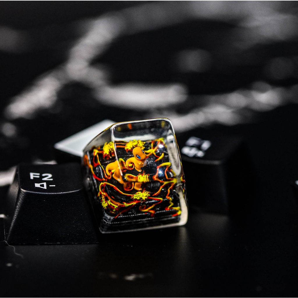 Keycap Pokemon Charmander, nút bàn phím Pokemon