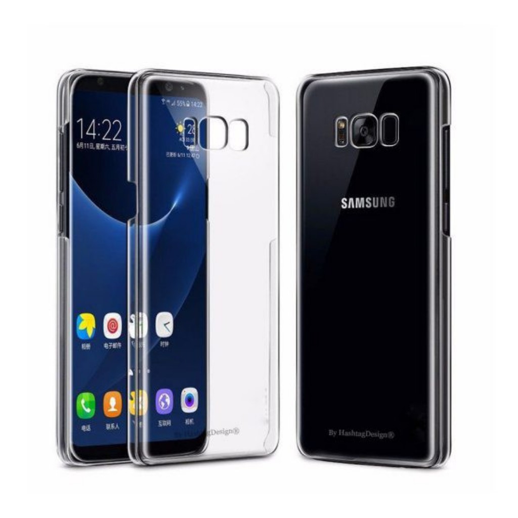 Ốp điện thoại mềm trong suốt chống trầy cho Samsung Galaxy S8 S8+ S7 S7 edge S6 A7 A5 A3 J5 J7