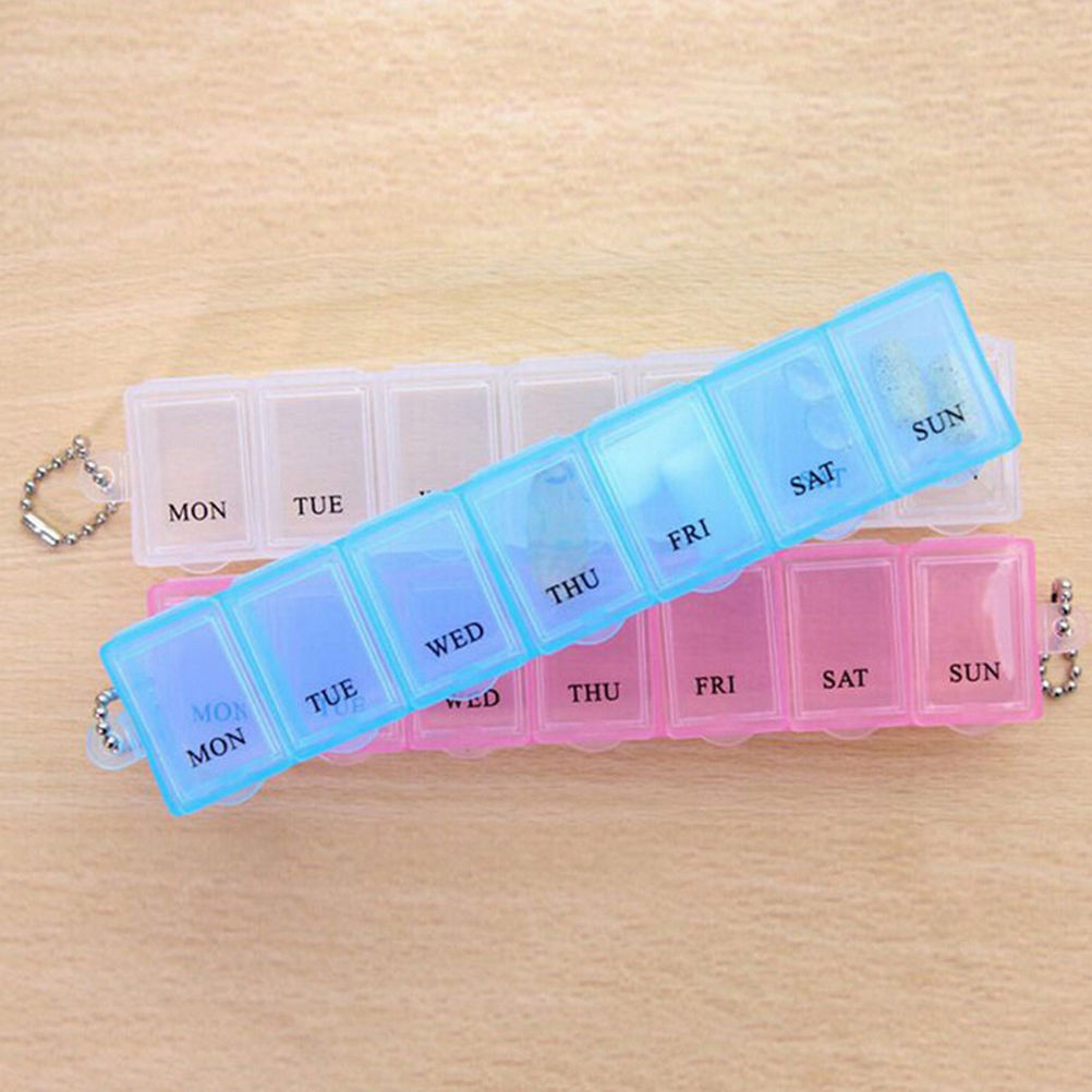 Hộp Đựng Thuốc 7 Ngày Giá Đỡ