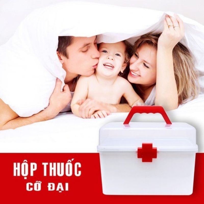 Hộp đựng thuốc gia đình chuyên dụng, tủ thuốc gia đình -  Soleil shop