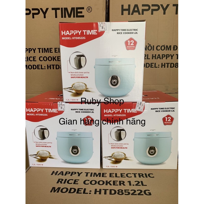 NỒI CƠM ĐIỆN 1.2L HAPPY TIME HTD8522G HÀNG CHÍNH HÃNG BẢO HÀNH 12 THÁNG