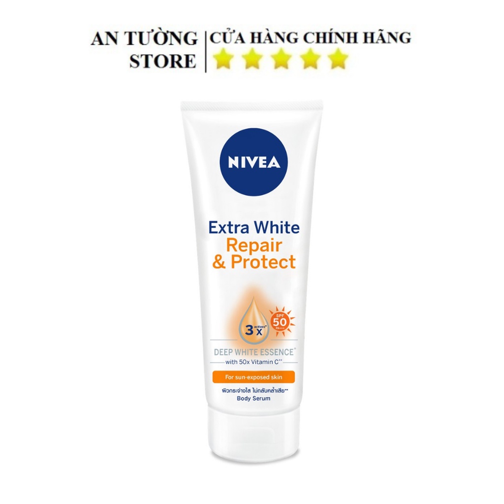 Tinh Chất Ban Ngày  Dưỡng Thể Dưỡng Trắng  NIVEA Chống Nắng SPF50 180ml - 88314