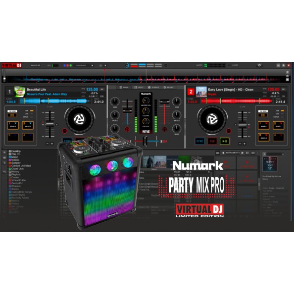 Bàn DJ Numark Party Mix Pro