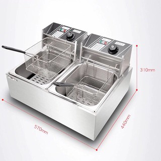 Bếp chiên nhúng điện SUNNY 5000W nhiệt độ cao, sôi cực nhanh