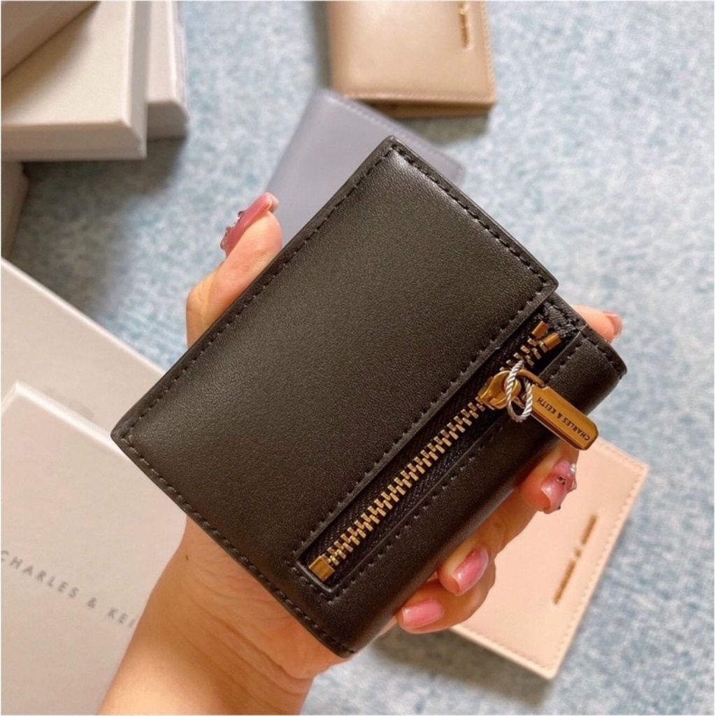 Ví nữ CNK mini ví ngắn CNK hàng nhập Quảng châu loại 1 [MA 10701122-1]( FULL BOX ) + hình thật - Hana Bag