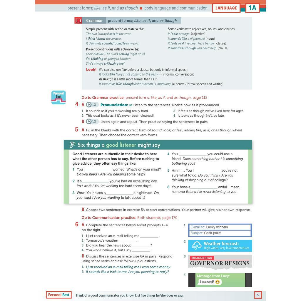 Sách - DTPbooks - Personal Best American B2 Upper intermediate A combined ed. (SB+WB+e-learning)