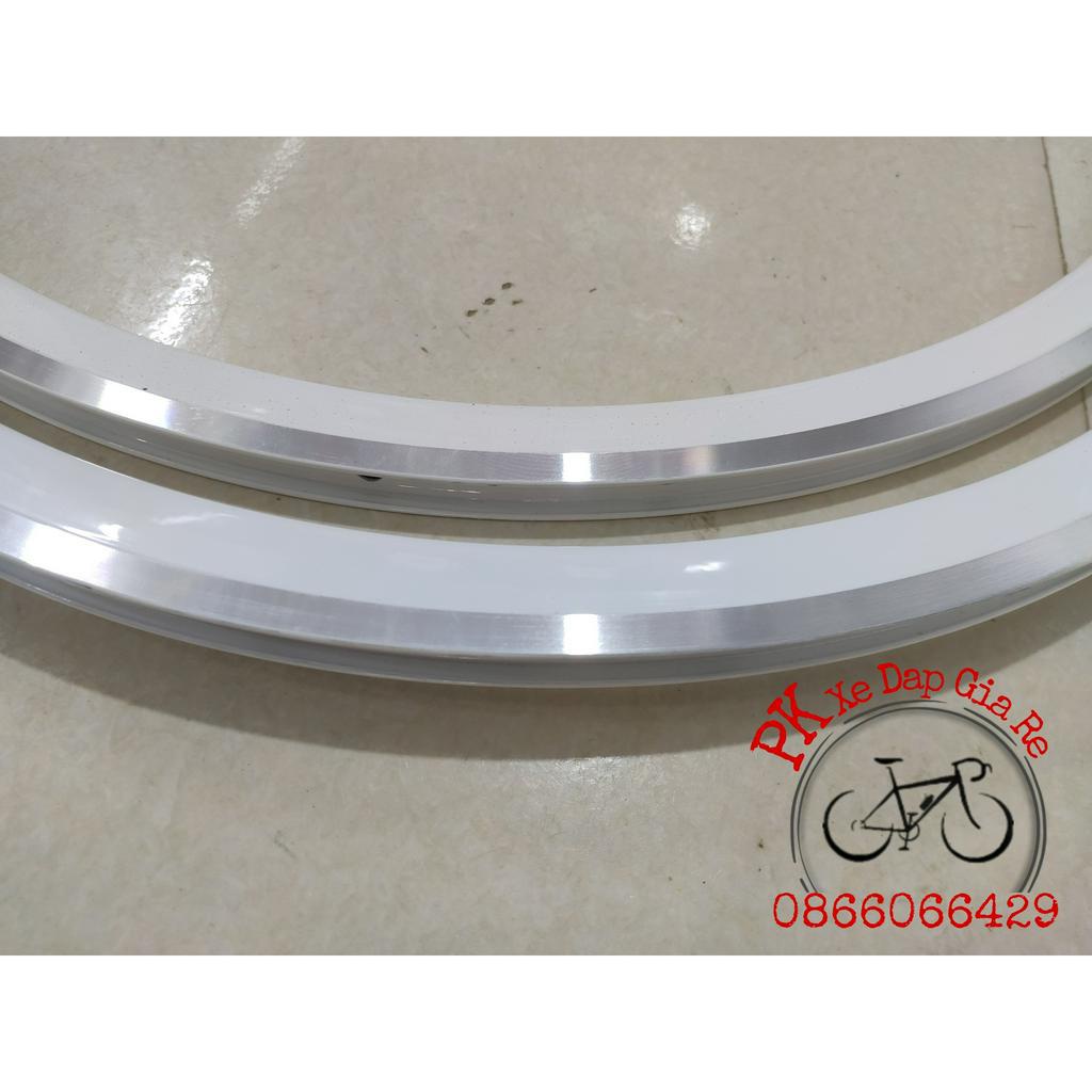 Vành xe đạp 700c cao 3cm 20-24 lỗ hàng cao cấp, Niềng xe đạp đua, touring bánh 700c 20-24 lỗ