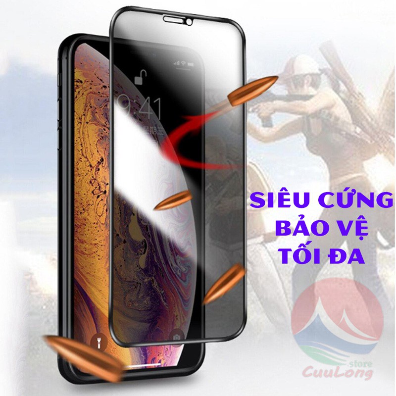 Kính Cường Lực Chống Nhìn Trộm iPhone, Chống Bám Vân Tay Mồ Hôi, Bảo Vệ Màn Hình điện thoại iphone 11 Pro XSMax 11ProMax