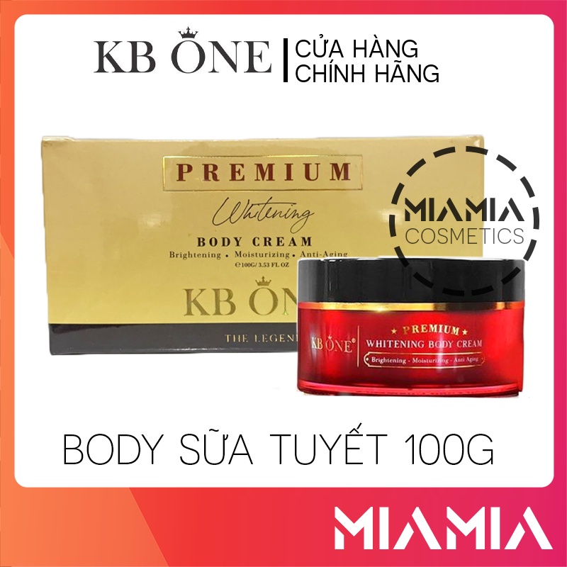Kem Body Sữa Tuyết KB ONE Chính Hãng KBOne - 8936095370549