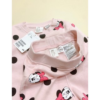Bộ nỉ Minmie H&M sz 6/9M form to